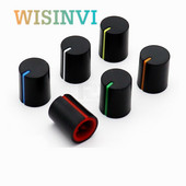 10 TK plastikust nupu korgi läbimõõt 11 mm kõrgus 13,5 mm potentsiomeetri kodeerija nupp 180 kraadi D sisemine auk 6 mm