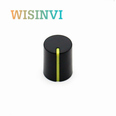 10 TK plastikust nupu korgi läbimõõt 11 mm kõrgus 13,5 mm potentsiomeetri kodeerija nupp 180 kraadi D sisemine auk 6 mm