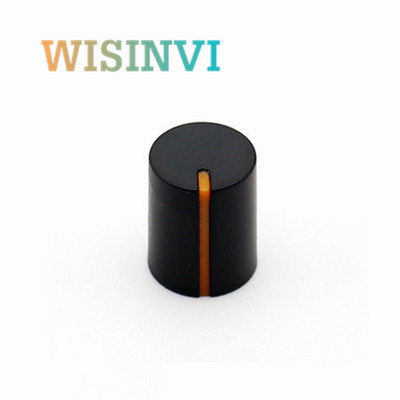 10 TK plastikust nupu korgi läbimõõt 11 mm kõrgus 13,5 mm potentsiomeetri kodeerija nupp 180 kraadi D sisemine auk 6 mm