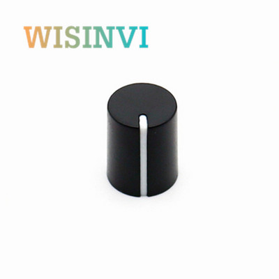 10 TK plastikust nupu korgi läbimõõt 11 mm kõrgus 13,5 mm potentsiomeetri kodeerija nupp 180 kraadi D sisemine auk 6 mm