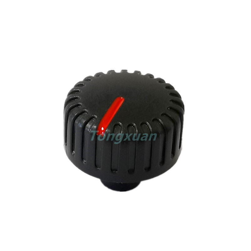 5 tk plastribad must kork 21 × 19 mm potentsiomeetri kodeerija lüliti nupp ploomi võll 6 mm