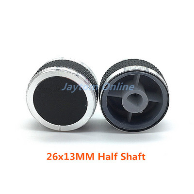 1 tk audio auto DVD navigatsiooni helitugevuse nupp Power Aplifer helitugevuse nupud potentsiomeetri lüliti korgid 20 23 26 30x13mm D telg ploomi telg