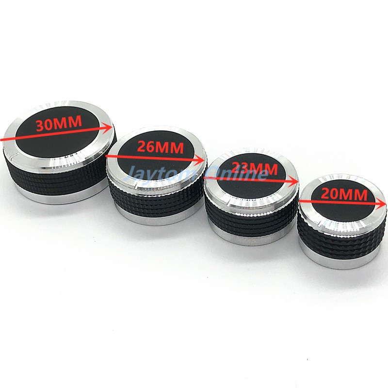 1 tk audio auto DVD navigatsiooni helitugevuse nupp Power Aplifer helitugevuse nupud potentsiomeetri lüliti korgid 20 23 26 30x13mm D telg ploomi telg