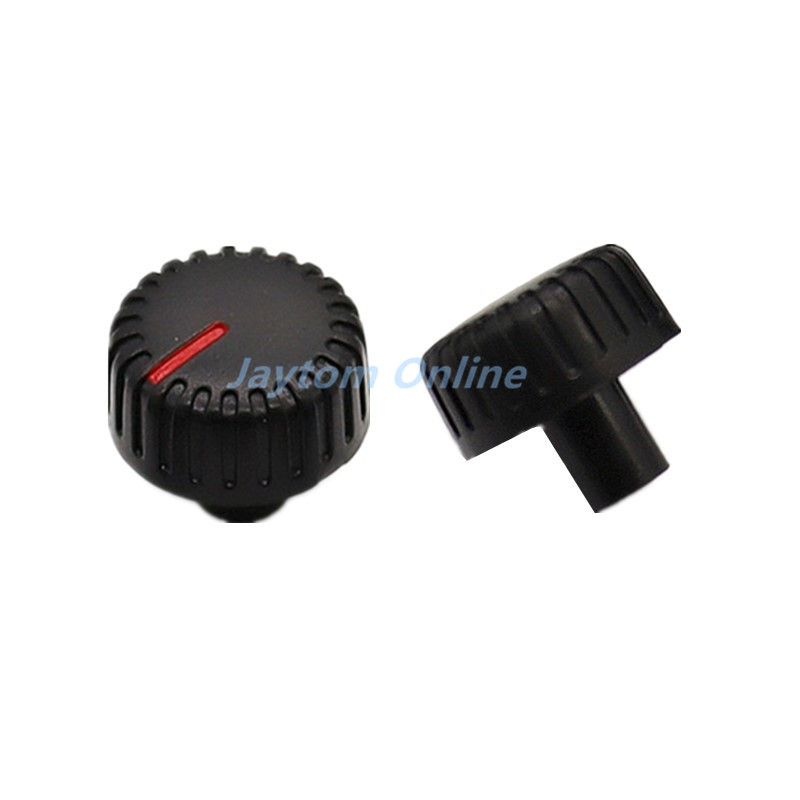 5 komada 21 × 19 MM plastičnih pruga BlackCap potenciometar enkoder gumb prekidača osovina šljive 6 mm