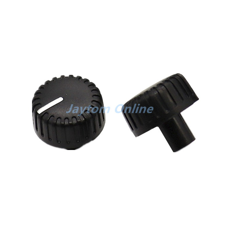 5 komada 21 × 19 MM plastičnih pruga BlackCap potenciometar enkoder gumb prekidača osovina šljive 6 mm