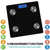 Jälgige keha koostise analüsaatorit Vannitoa kaalu kaal Vannitoa Bluetooth kaalud BMI kaalu kaal keha rasva kaalu
