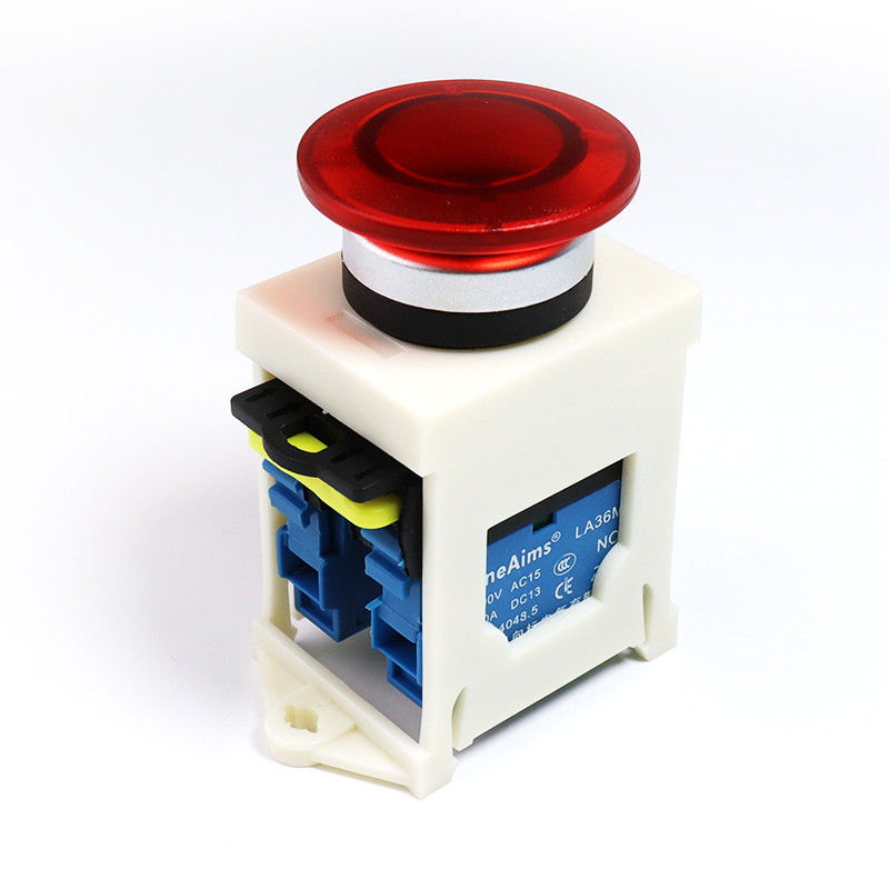 LA36M nupplüliti kontakt 1NO või 1NC, tavaliselt avatud, tavaliselt suletud, lisaklemmplokk