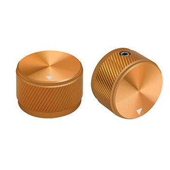 Алуминиево копче от висок клас, копче за потенциометър 25*15,5*6 мм Превключвател за силата на звука Ротационни енкодерни копчета сребристо/черно/червено/синьо/златно