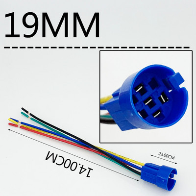 12 mm 16 mm 19 mm 22 mm kaabli pesa, kasutatakse metallnupplüliti juhtmestiku jaoks, 2-6 juhtmega stabiilne valgusindikaatori nupu pistik