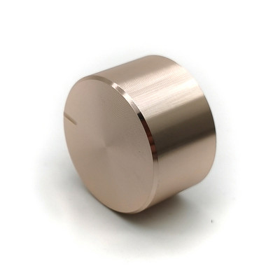 1kom 48*22 50*18mm 6mm rupa za osovinu od aluminijske legure koder za kontrolu glasnoće audio potenciometar gumb (D-os)