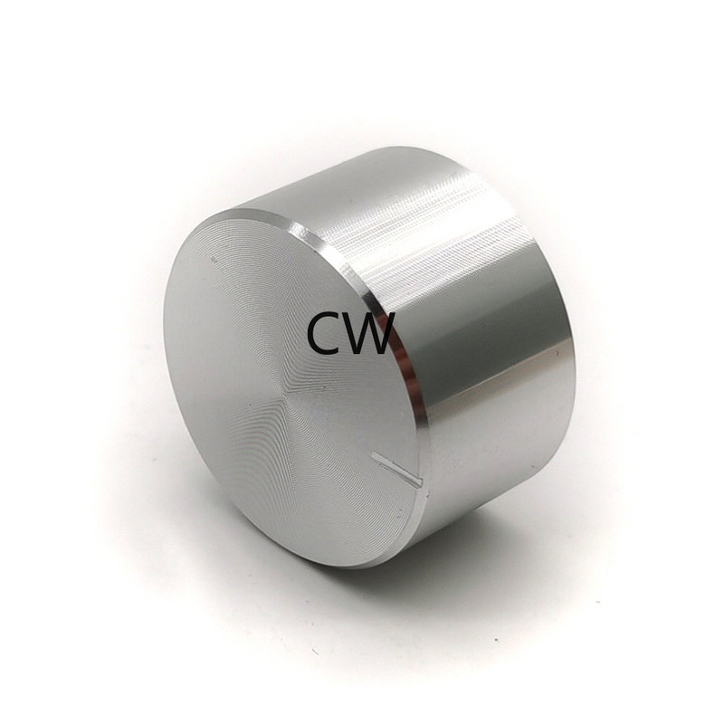 1kom 48*22 50*18mm 6mm rupa za osovinu od aluminijske legure koder za kontrolu glasnoće audio potenciometar gumb (D-os)