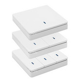 Bežični daljinski odašiljač na zidnoj ploči 433MHz RF bežični prekidač za daljinsko upravljanje 86 tipa Prekidač na zidnoj ploči odašiljač