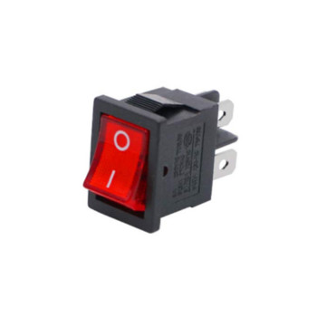 5 ΤΕΜ KCD1 21*15mm Rocker Boat Switch 6A/250V 10A/125V AC 6/4/3/2 PIN Snap-in SPST ON OFF IN ON OFF IN Διακόπτης θέσης Rocker