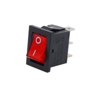 5GB KCD1 21*15mm šūpuļlaivas slēdzis 6A/250V 10A/125V AC 6/4/3/2 PIN Snap-in SPST ON OFF IN ON OFF IN Sviru stāvokļa slēdzis