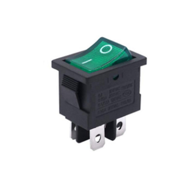 5GB KCD1 21*15mm šūpuļlaivas slēdzis 6A/250V 10A/125V AC 6/4/3/2 PIN Snap-in SPST ON OFF IN ON OFF IN Sviru stāvokļa slēdzis