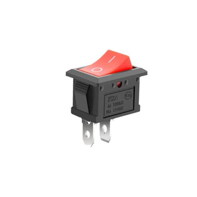 5GB KCD1 21*15mm šūpuļlaivas slēdzis 6A/250V 10A/125V AC 6/4/3/2 PIN Snap-in SPST ON OFF IN ON OFF IN Sviru stāvokļa slēdzis