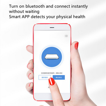 Интелигентна везна за телесни мазнини Безжична цифрова везна за тегло за баня Електронна везна Bluetooth прецизна везна за тяло с приложение за смартфон