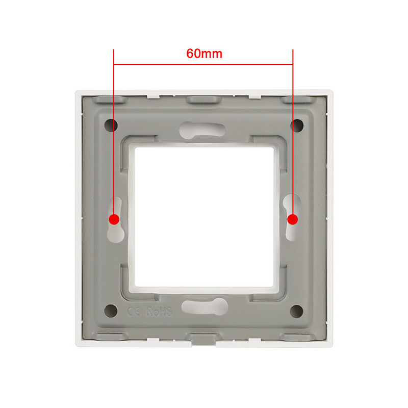 Bingoelec EU Euroopa standardvalguse seina puutelüliti pistikupesa väljalaskeava ruut auk arvuti paneel isetegemise osade moodul