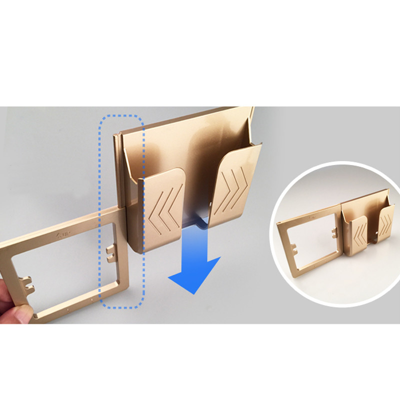 Minitiger must hall seinapistikupesa telefonihoidik Nutitelefoni tarvikud Mobiiltelefoni tugi ühe/kahe telefonihoidja jaoks