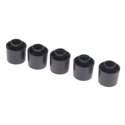 5 tk D-kujuline potentsiomeetri nupu kork plastikust poolvõlli nupu potentsiomeetri kodeerija nupp sisemine ava plastikust poolvõlli nupp