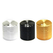 Tipptasemel alumiiniumist nupuga potentsiomeetri nupp 17 * 17 mm / 14 * 16 mm helitugevuse lüliti pöörlevad kodeerija nupud