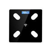 Vannas istabas inteliģentie Bluetooth ķermeņa tauku svari svara līdzsvarošanas digitālie elektroniskie svari ķermeņa tauku mērīšanai cilvēka kvadrātā