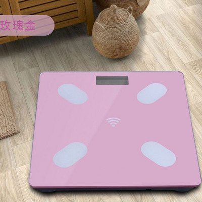 Vannas istabas inteliģentie Bluetooth ķermeņa tauku svari svara līdzsvarošanas digitālie elektroniskie svari ķermeņa tauku mērīšanai cilvēka kvadrātā