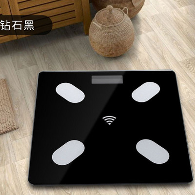 Vannas istabas inteliģentie Bluetooth ķermeņa tauku svari svara līdzsvarošanas digitālie elektroniskie svari ķermeņa tauku mērīšanai cilvēka kvadrātā