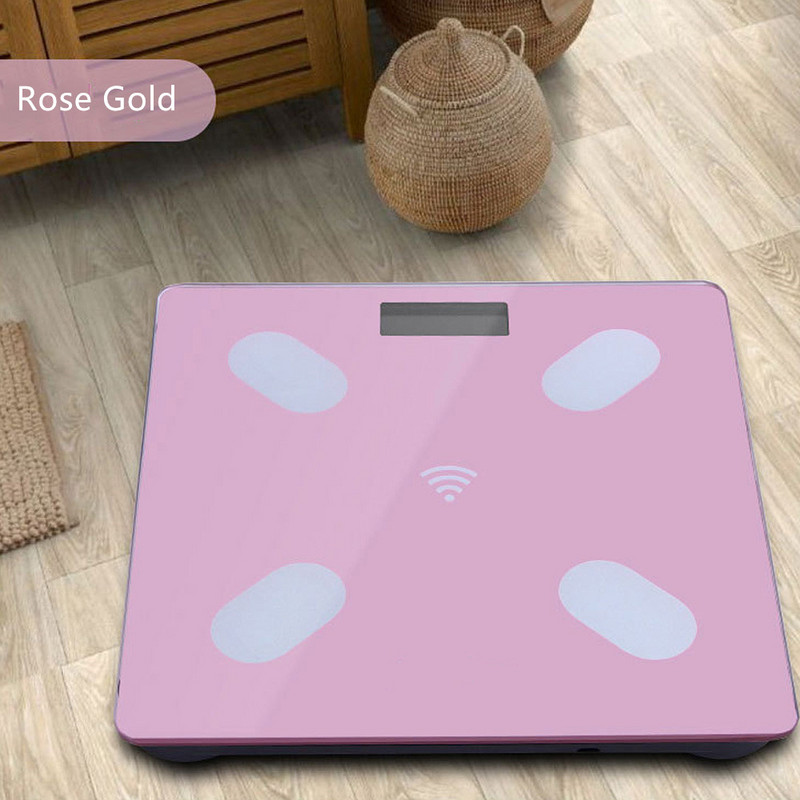 Vannas istabas inteliģentie Bluetooth ķermeņa tauku svari svara līdzsvarošanas digitālie elektroniskie svari ķermeņa tauku mērīšanai cilvēka kvadrātā
