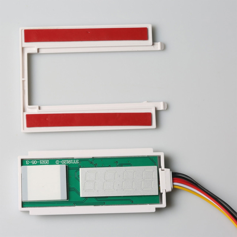 DC12V vienas pogas pieskāriena sensors ar pulksteņa temperatūras displeja LED skārienslēdzi tualetes vannas istabas spogulim Y5GB