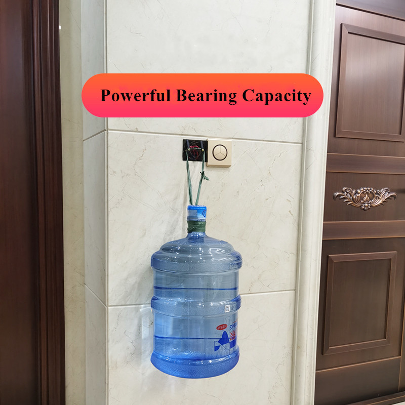 1 komplekts (6 gab.) Sienas kontaktligzdas apakšējās kastes remonta ierīce 86 mm tipa sienas slēdzis apakšējā kārba Fiksēta atbalsta stieņa elektriskie piederumi