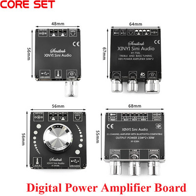 Stereo Digital Power Amplifier Board Συμβατή με Bluetooth XY-C50L Dual Channel 2.0 2.1 BT5.0 Amplifier Module 100W*2 50W*2 New