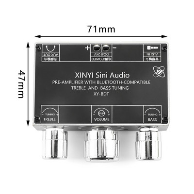 Stereo digitaalne võimsusvõimendi plaat Bluetoothiga ühilduv XY-C50L kahe kanaliga 2.0 2.1 BT5.0 võimendi moodul 100 W*2 50 W*2 Uus