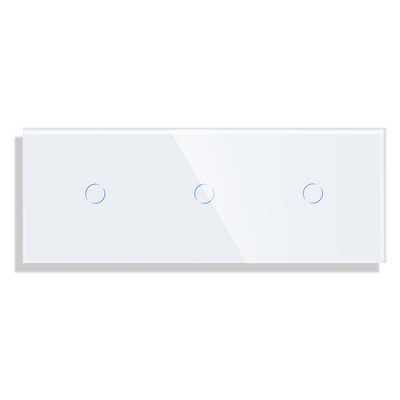 86 * 229 mm, trīskāršā pieskāriena sensora slēdža panelis var atbilst pieskāriena slēdža funkcijas daļai