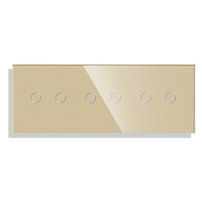 86 * 229 mm, trīskāršā pieskāriena sensora slēdža panelis var atbilst pieskāriena slēdža funkcijas daļai