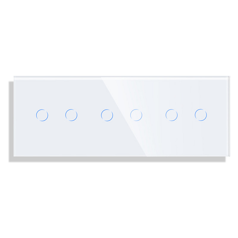 86 * 229 mm, trīskāršā pieskāriena sensora slēdža panelis var atbilst pieskāriena slēdža funkcijas daļai