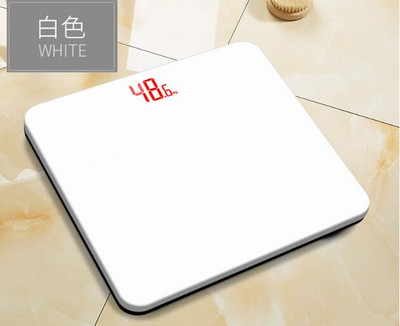 Vannitoakaalud Täpne nutikas elektrooniline digitaalne kaal Kodu põrand Tervise tasakaal kehaklaasiga LED-ekraan 180 kg