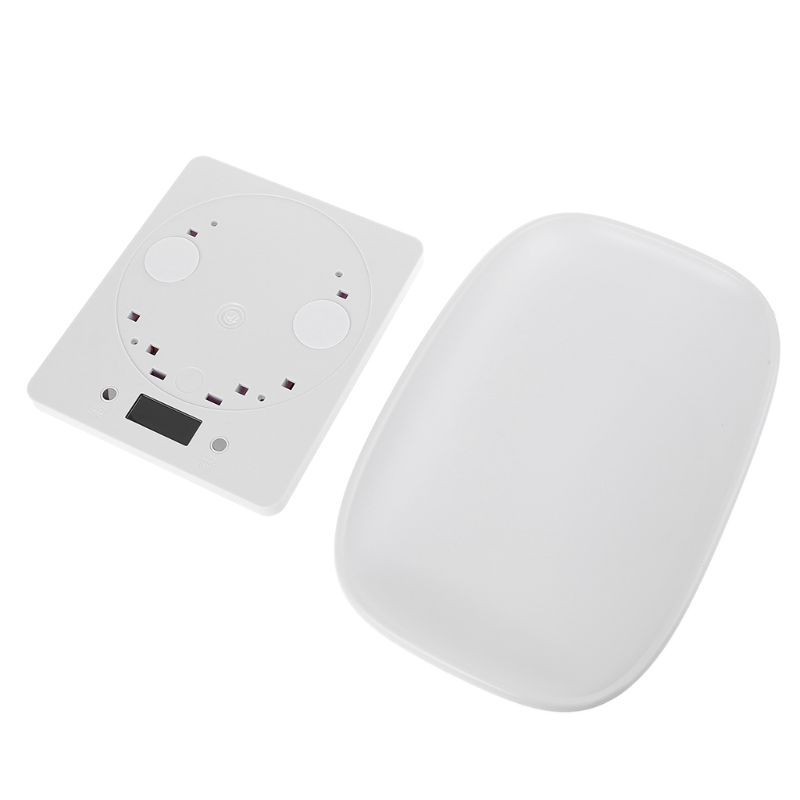 1 g–10 kg naminių šunų kačių šunų gyvūnų svarstyklės Skaitmeninės kūdikių svorio svarstyklės (kg/oz/lb) LCD mini elektroninės svarstyklės baltos kūdikio svarstyklės