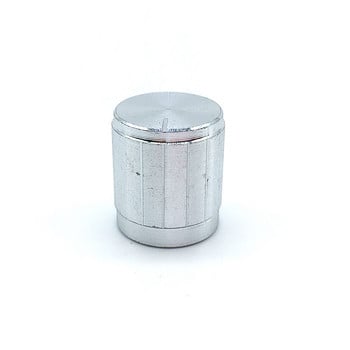 5 бр. Черно злато Сребърни копчета от алуминиева сплав 15 мм X 17 мм Потенциометър Копче на енкодера Сливов вал Полувал