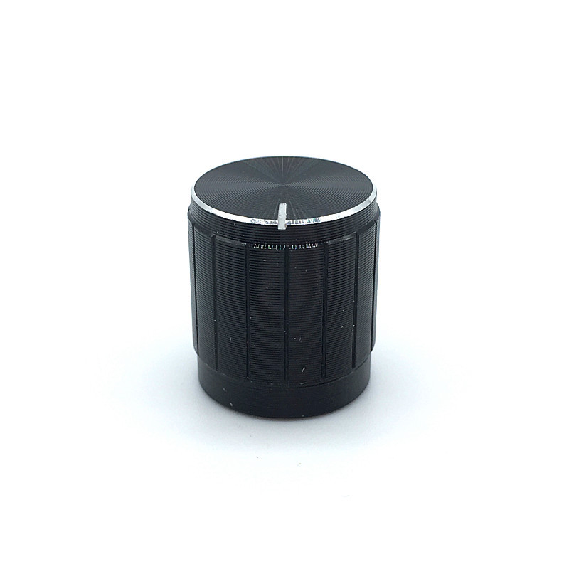 5 komada crnih zlatnih srebrnih gumba od aluminijske legure 15 mm X 17 mm potenciometar gumb enkodera Plum osovina poluosovina