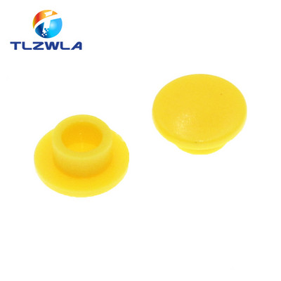 100 tk A29 Micro Tactile Push Button Switch Cap Momentary Tact Cap sobib 6*6 lülitit Punane Must Valge Hall Sinine Roheline 6x6mm