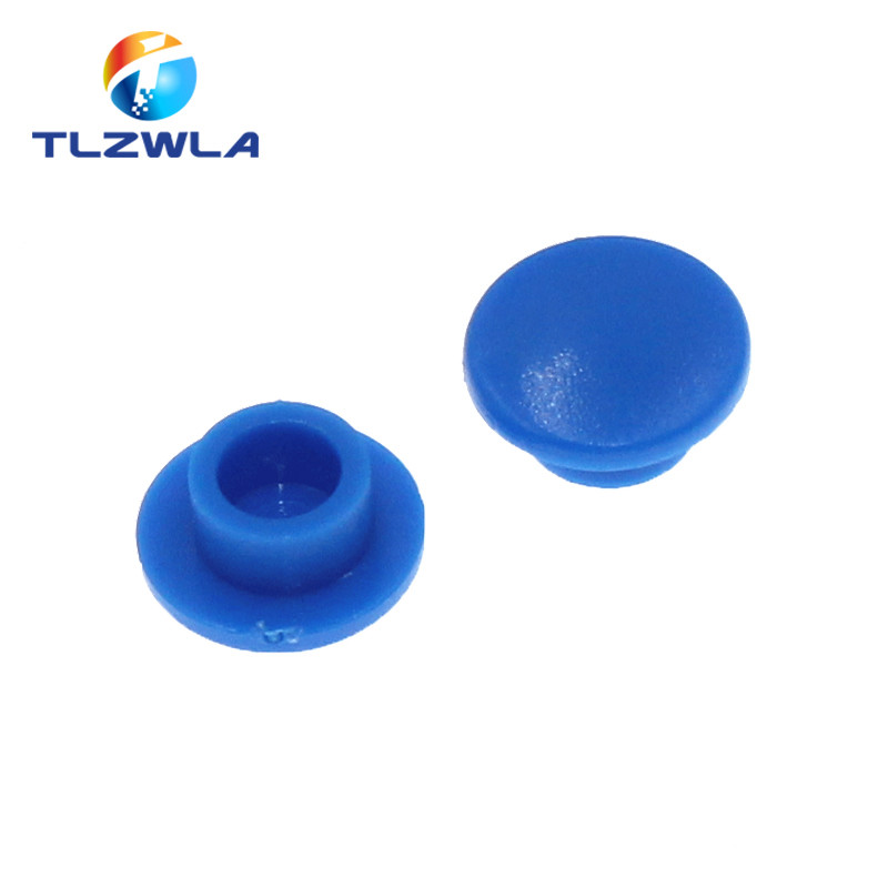 100 tk A29 Micro Tactile Push Button Switch Cap Momentary Tact Cap sobib 6*6 lülitit Punane Must Valge Hall Sinine Roheline 6x6mm