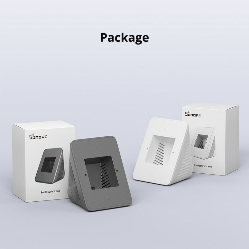 SONOFF korpusa statīvs priekš NSPanel un NSPanel Pro Izveidojiet viedo darbvirsmas tālvadības pulti Viedās mājas slēdžu piederumi