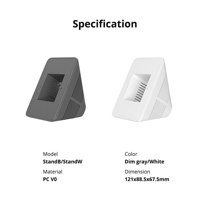 SONOFF korpusa statīvs priekš NSPanel un NSPanel Pro Izveidojiet viedo darbvirsmas tālvadības pulti Viedās mājas slēdžu piederumi