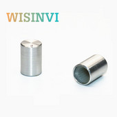 10PCS 10*15mm crna srebrna aluminijska legura tipke kapa 10mm*15mm unutarnja rupa 6MM pojačalo audio potenciometar za glasnoću DIY tipka