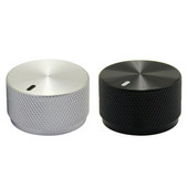 Alumīnija sakausējuma potenciometra vadības poga 30 * 18 * 6 mm skaļuma audio elektriskās ģitāras basa skrūves tipa poga 30 x 18 mm (dh)