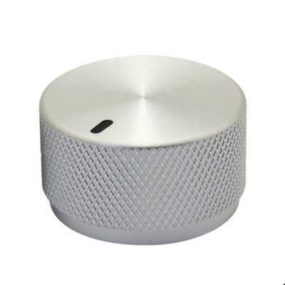 Alumīnija sakausējuma potenciometra vadības poga 30 * 18 * 6 mm skaļuma audio elektriskās ģitāras basa skrūves tipa poga 30 x 18 mm (dh)