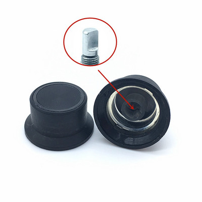 2 kom/lot Transmitancija 6 mm 15/64" Promjer osovine Plastični prsten koji emitira svjetlo Gumbi kodera Polu D osovina Plum osovina