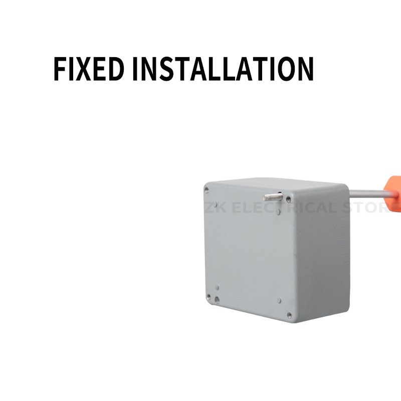 Metāla lieta alumīnija ūdensnecaurlaidīgs pogu slēdža vadības kārbas atvere 22 mm avārijas apturēšanas slēdža pogu kārba alumīnija sakausējuma 1234 caurums