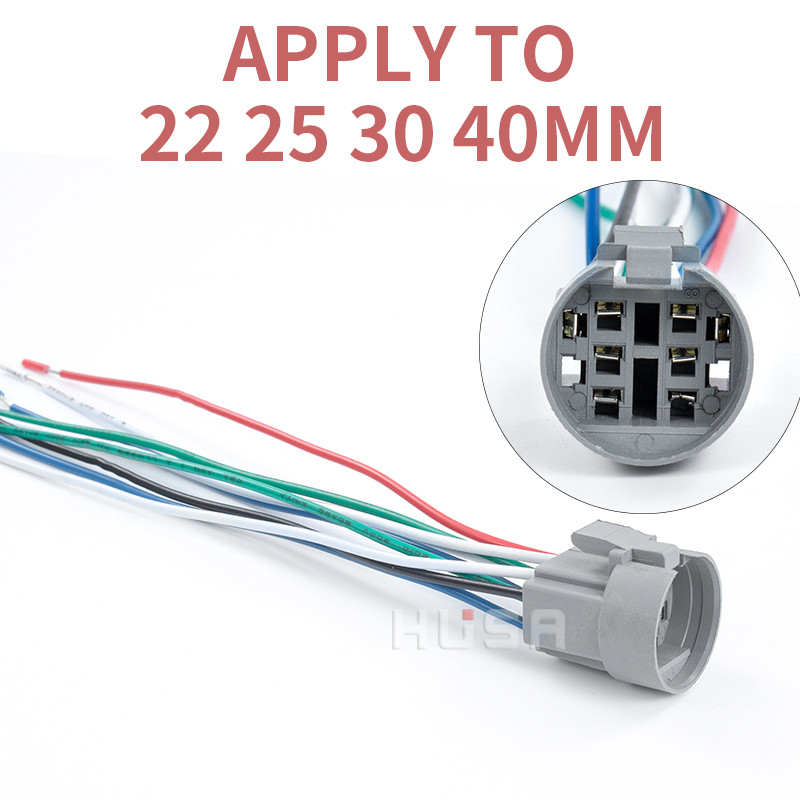 12mm 16mm 19mm 22mm 25mm kaablipesa metallist nupplüliti juhtmestiku jaoks 2-6 juhtmega stabiilse lambi valgusnupu vedrujuhe